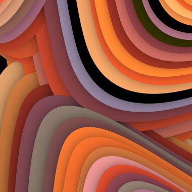 3 boyutlu illüstrasyon. Web modern fon. Renkli desen. Soyut geometrik şekiller. arkaplan.