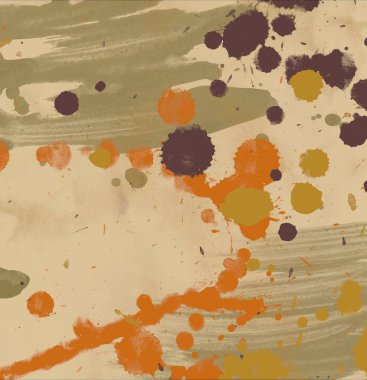 soyut suluboya lekeleri ve boya fırçaları, grunge deseni