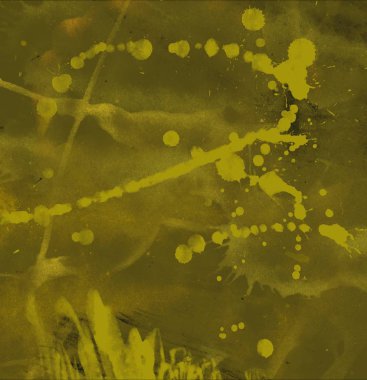 boya lekeleri ile soyut suluboya grunge desen