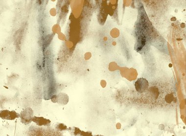 boya lekeleri ile soyut suluboya grunge desen