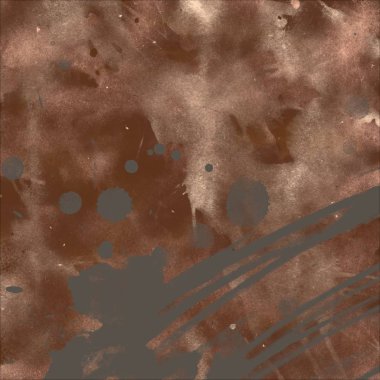 boya lekeleri ile soyut suluboya grunge desen