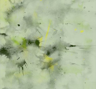 boya lekeleri ile soyut suluboya grunge desen