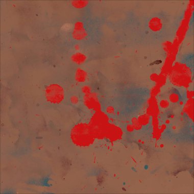 boya lekeleri ile soyut suluboya grunge desen