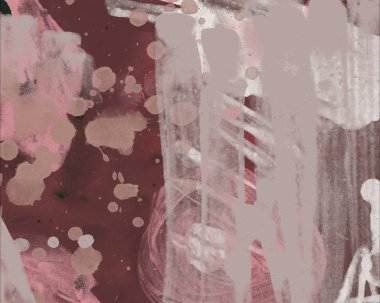 boya lekeleri ile soyut suluboya grunge desen