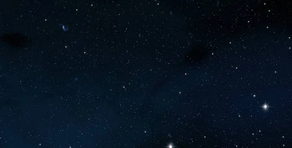 Всесвіт Наповнений Зірками Газом Далекий Космос Ілюстрація — стокове фото