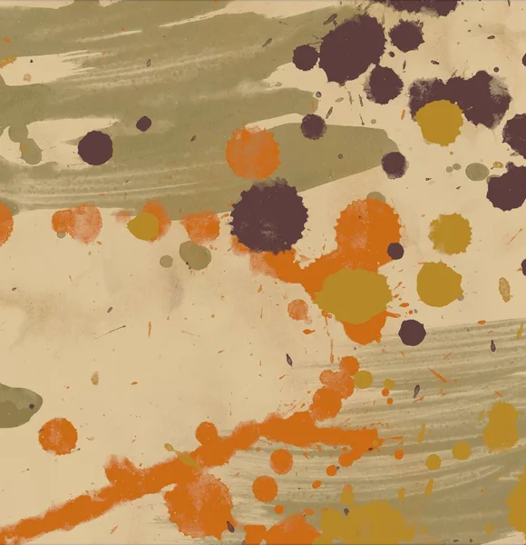 soyut suluboya lekeleri ve boya fırçaları, grunge deseni