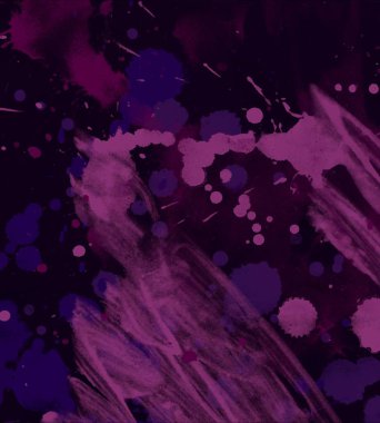 boya lekeleri ile soyut suluboya grunge desen