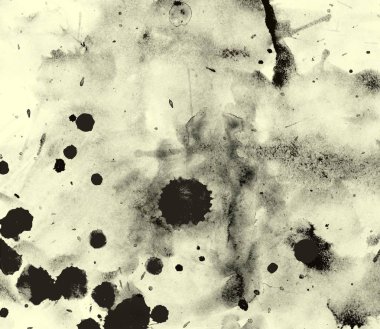 soyut suluboya darbeleri ve lekeleri ışık tonlarında grunge zemin