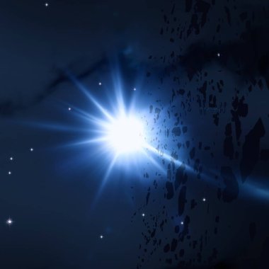 Soyut alan koyu arka plan  