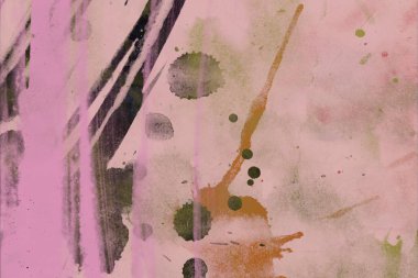 boya lekeleri ile soyut suluboya grunge desen