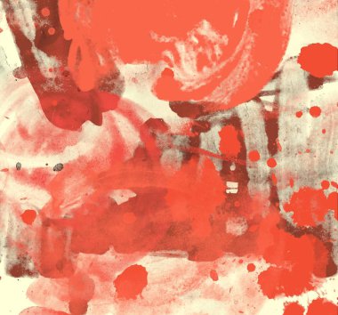 soyut suluboya darbeleri ve lekeleri ışık tonlarında grunge zemin