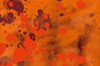 soyut suluboya lekeleri ve boya fırçaları, grunge deseni