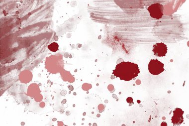 boya darbeleri ile soyut suluboya grunge deseni