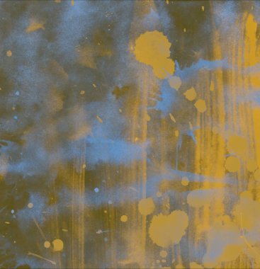 boya darbeleri ile soyut suluboya grunge deseni