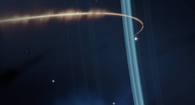 Soyut alan koyu arka plan  