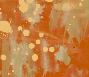 boya darbeleri ile soyut suluboya grunge deseni