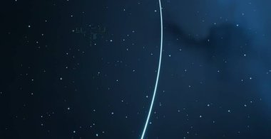 parlaklık ile renkli soyut gökyüzü arka plan