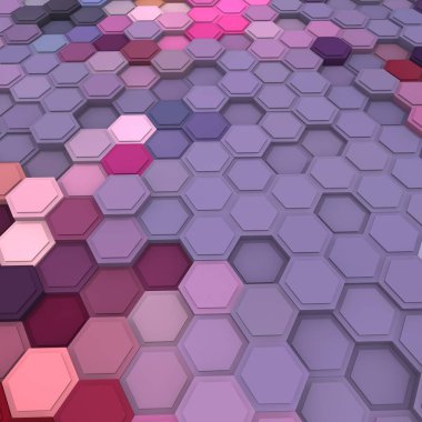 3 boyutlu illüstrasyon. Web modern fon. Renkli desen. Soyut geometrik şekiller. arkaplan.