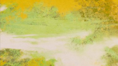 Metin için yeri olan boya lekeleriyle soyut arkaplan