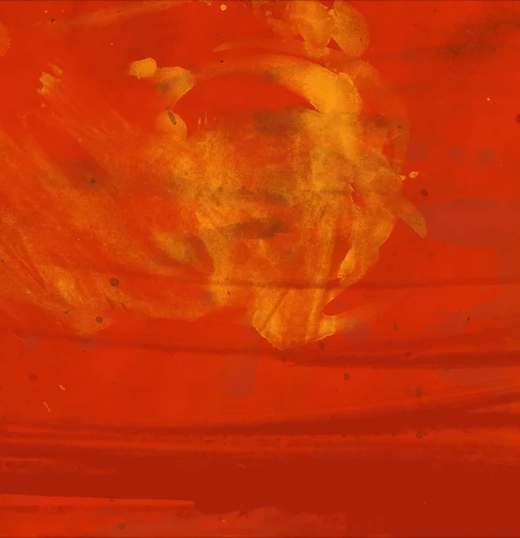 Абстрактный Рисунок Гранжа Акварелью Пятнами Краски — стоковое фото