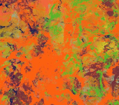 metin için alan ile arka planda soyut renkli lekeler