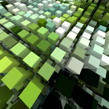 3 boyutlu illüstrasyon. Web modern fon. Renkli desen. Soyut geometrik şekiller. arkaplan.