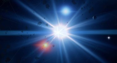 Soyut alan koyu arka plan  