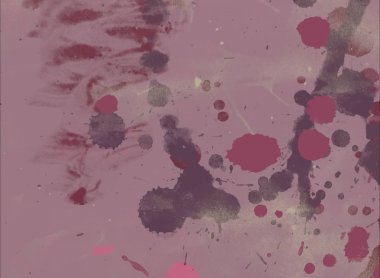 boya darbeleri ile soyut suluboya grunge deseni