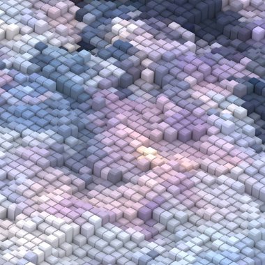 3 boyutlu illüstrasyon. Web modern fon. Renkli desen. Soyut geometrik şekiller. arkaplan.