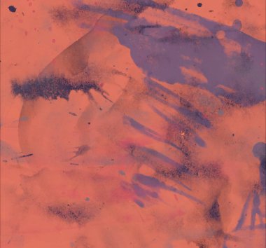 Metin için yeri olan boya lekeleriyle soyut arkaplan