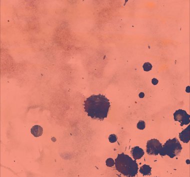 boya darbeleri ile soyut suluboya grunge deseni