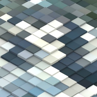 3 boyutlu illüstrasyon. Web modern fon. Renkli desen. Soyut geometrik şekiller. arkaplan.