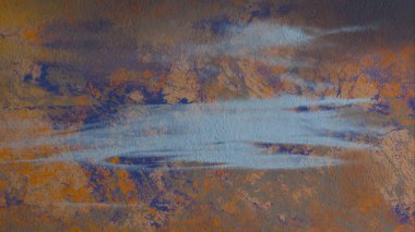 Metin için yeri olan boya lekeleriyle soyut arkaplan