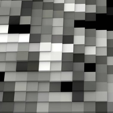 3 boyutlu illüstrasyon. Web modern fon. Renkli desen. Soyut geometrik şekiller. arkaplan.