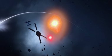 parlaklık ile renkli soyut gökyüzü arka plan