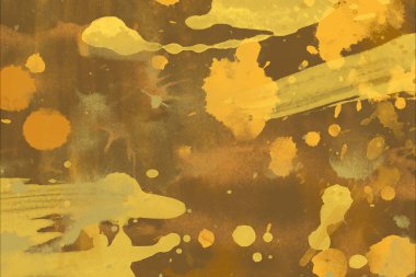 boya darbeleri ile soyut suluboya grunge deseni