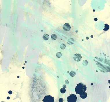 boya darbeleri ile soyut suluboya grunge deseni