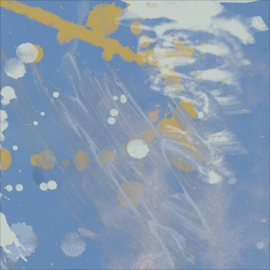 boya darbeleri ile soyut suluboya grunge deseni