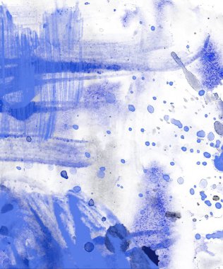 boya darbeleri ile soyut suluboya grunge deseni