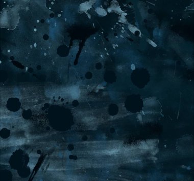 boya darbeleri ile soyut suluboya grunge deseni