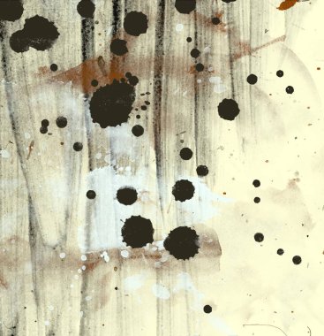 boya darbeleri ile soyut suluboya grunge deseni