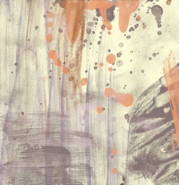boya darbeleri ile soyut suluboya grunge deseni