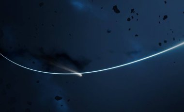 Soyut alan koyu arka plan  