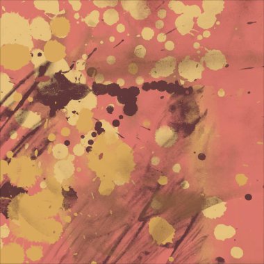 boya fırça darbeleri desenli soyut suluboya grunge arka plan 