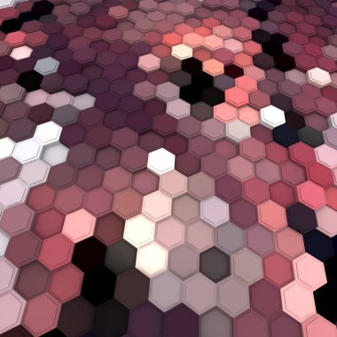 3 boyutlu illüstrasyon. Web modern fon. Renkli desen. Soyut geometrik şekiller. arkaplan.