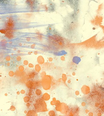 boya fırça darbeleri desenli soyut suluboya grunge arka plan 