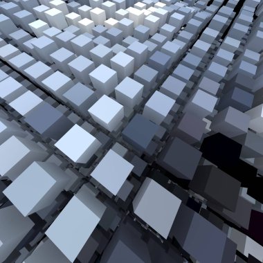 3 boyutlu illüstrasyon. Web modern fon. Renkli desen. Soyut geometrik şekiller. arkaplan.