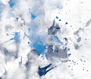 Arkaplanda soyut renkli lekeler