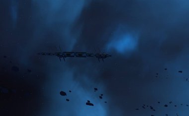 Soyut alan koyu arka plan  