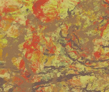 Arkaplanda soyut renkli lekeler